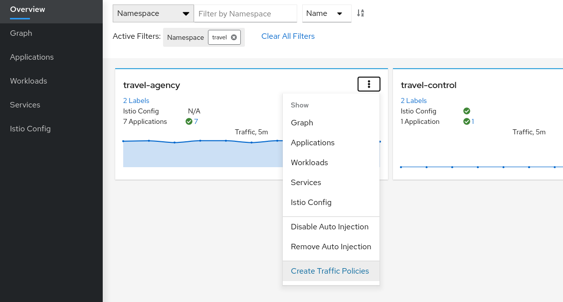 Create Traffic Policies